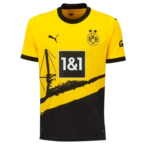 Camiseta Borussia Dortmund Replica Primera Ropa 2023/24